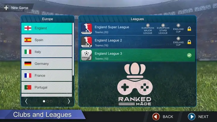 تحميل لعبة Pro League Soccer للأندرويد والـ IOS